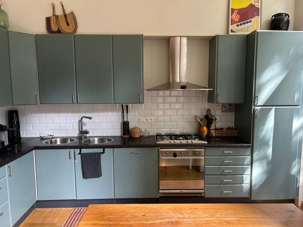Cuisine semi-équipée (à démonter), Granit ou Pierre, Enlèvement, Utilisé, Avec îlot