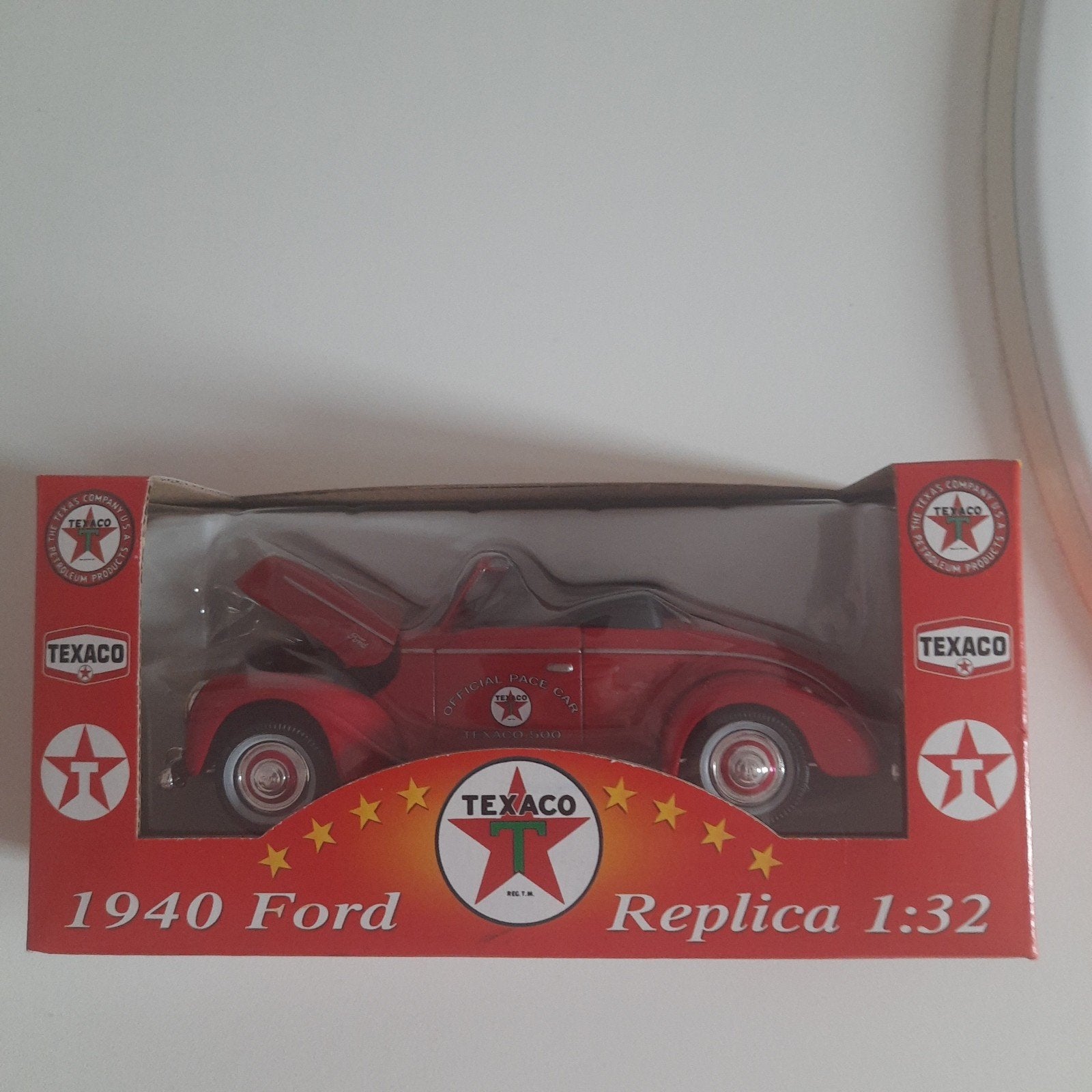 TEXACO 1:32*MINT* FORD 1940 REPLICA PACE CAR TEXACO 500, Ophalen, Nieuw, Auto, Overige merken