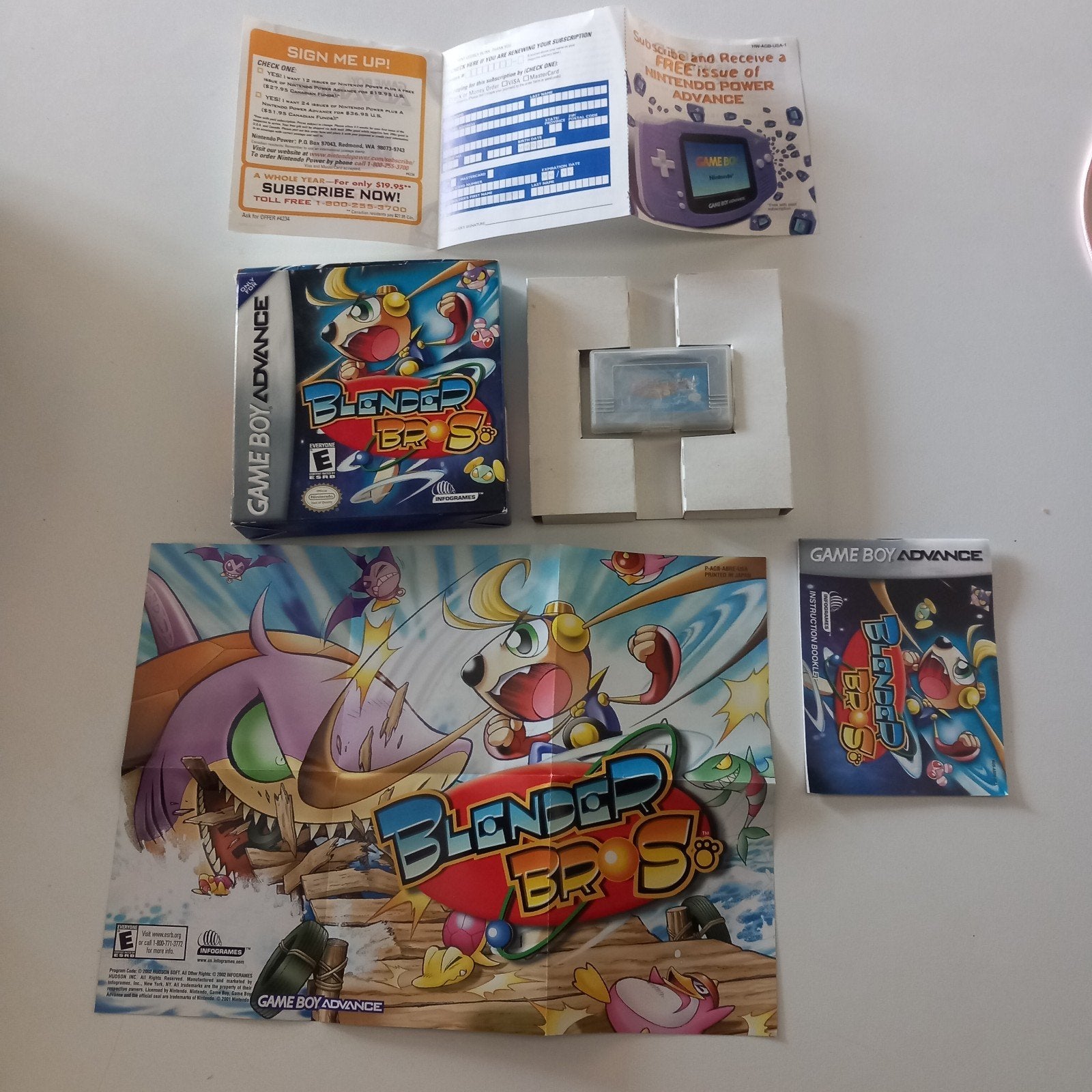Blender Bros. Nintendo gameboy advance usa, Games en Spelcomputers, Ophalen of Verzenden