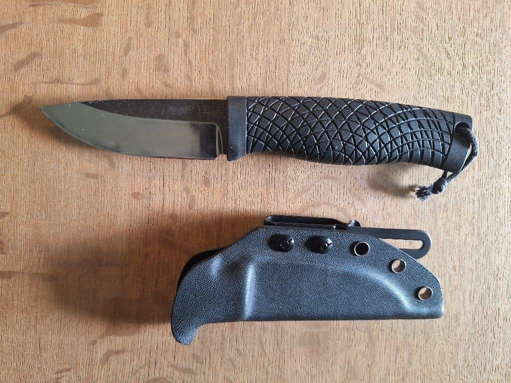 Vaststaand bushcraft mes Böker Bonco mini, Ophalen of Verzenden, Nieuw