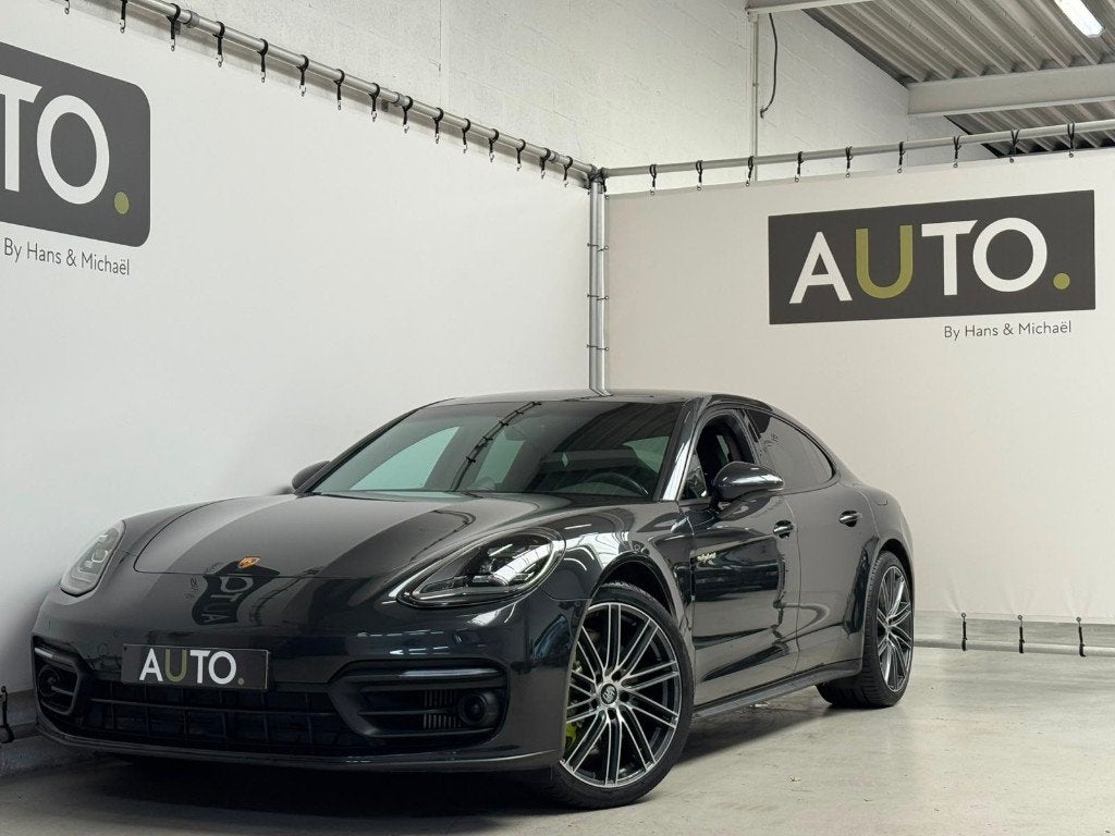 Porsche Panamera 4 e-Hybrid 2.9 V6 PHEV PDK *LUCHTVERING*, Autos, Porsche, Cuir, Argent ou Gris, Achat, Entreprise