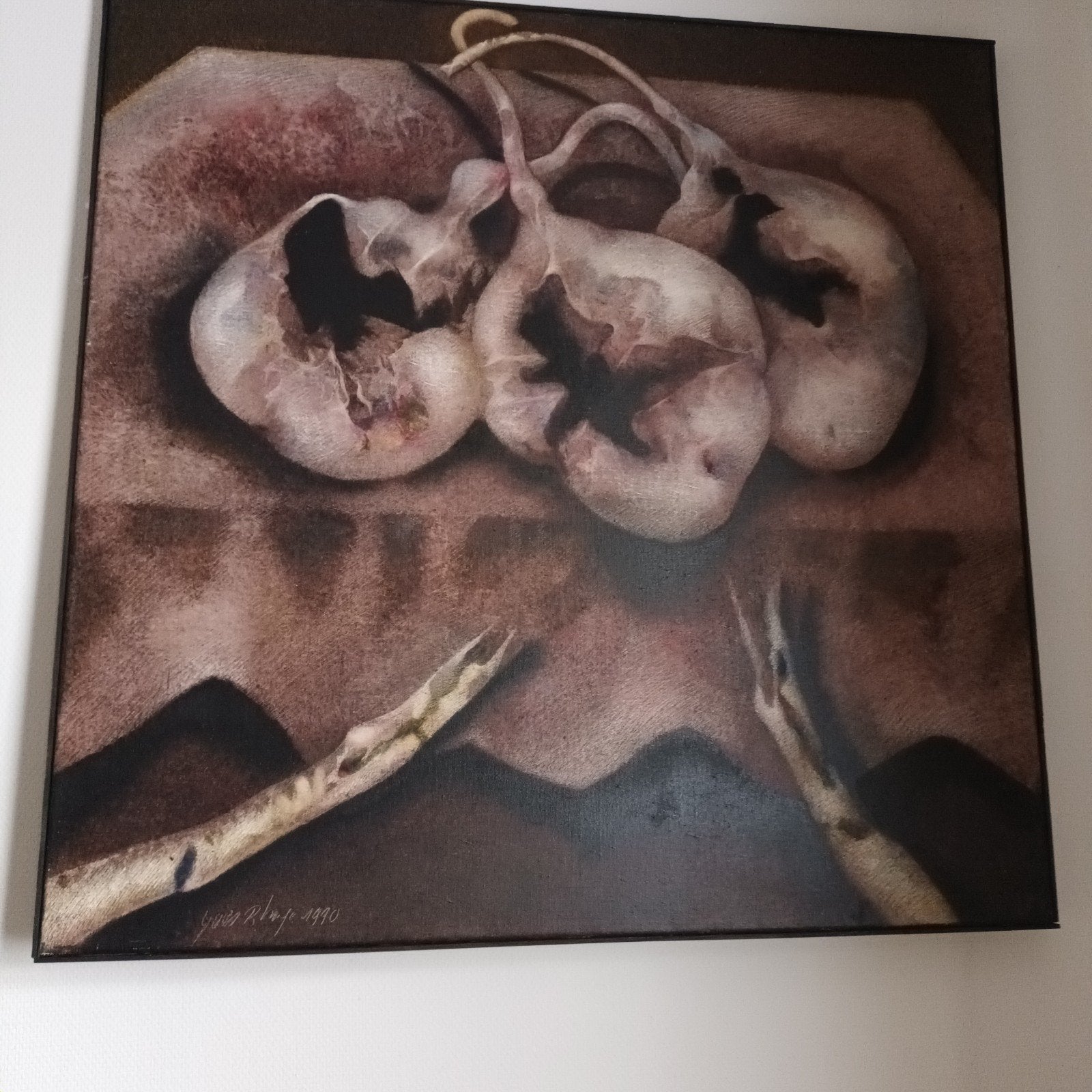 schilderij Yves Rhaye, Antiek en Kunst, Ophalen
