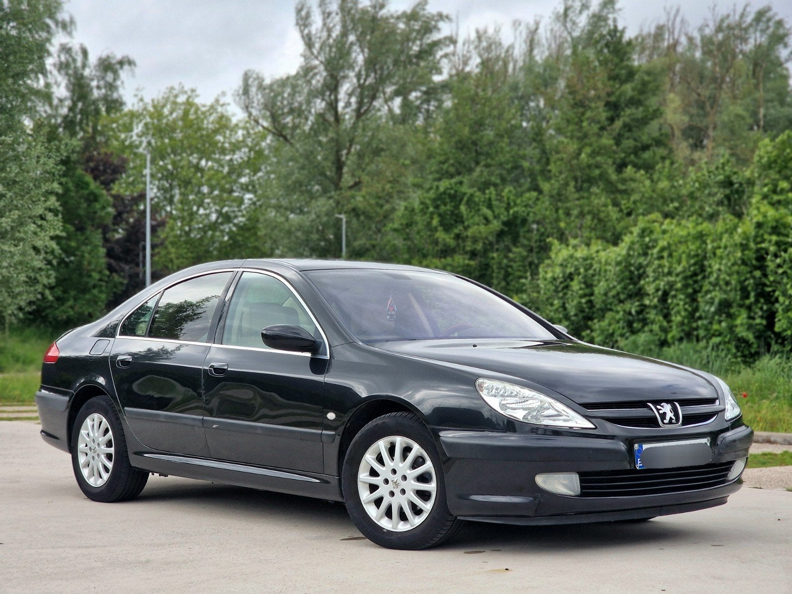 Peugeot 607 2.2 Benzine Automaat – 086.000 km – GEKEURD, Automaat, Beige, Beige, Leder