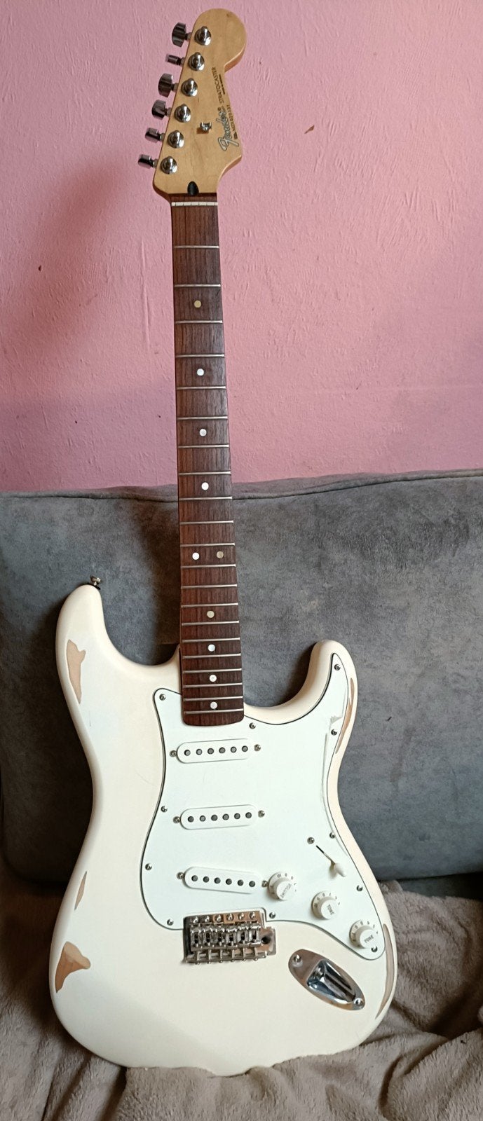 Fender Stratocaster MIM Échange uniquement — pas de vente, Musique & Instruments, Enlèvement, Utilisé, Solid body, Fender