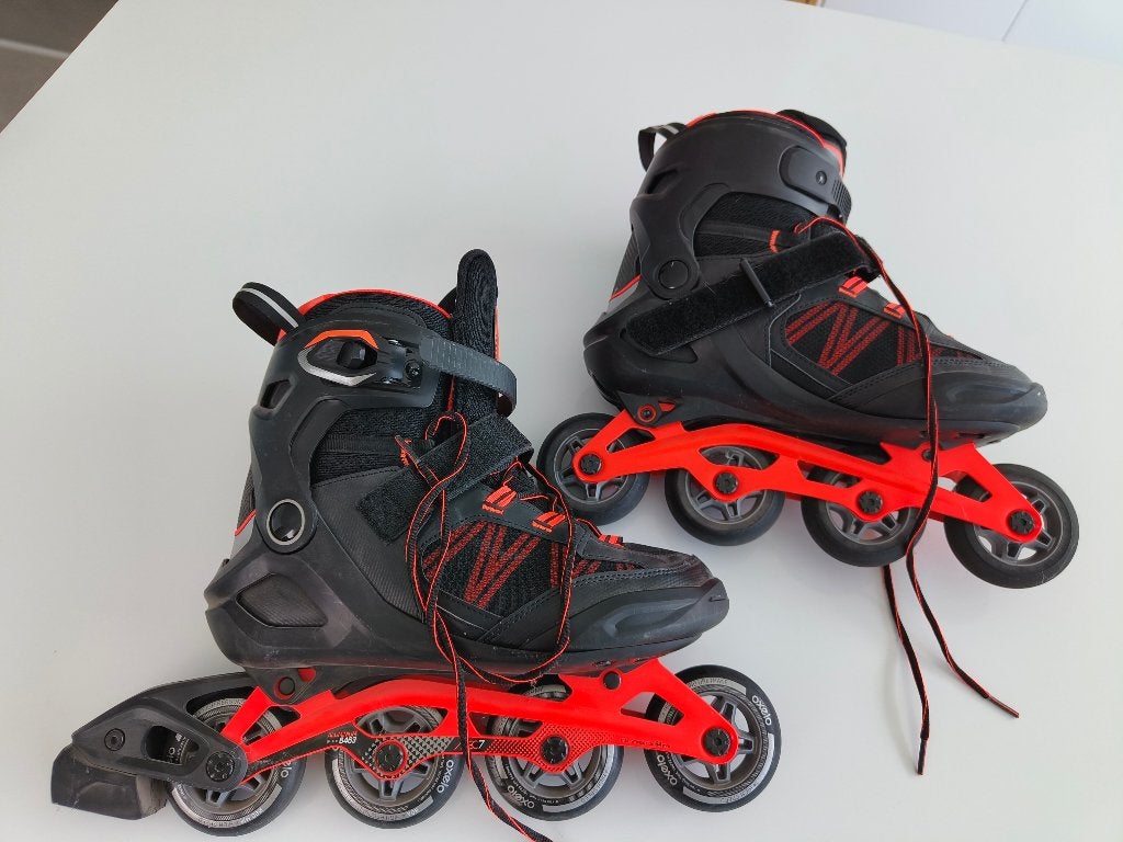 Inline skates, Sport en Fitness, Skeelers, Dames, Zo goed als nieuw, Inline skates 4 wielen, Ophalen