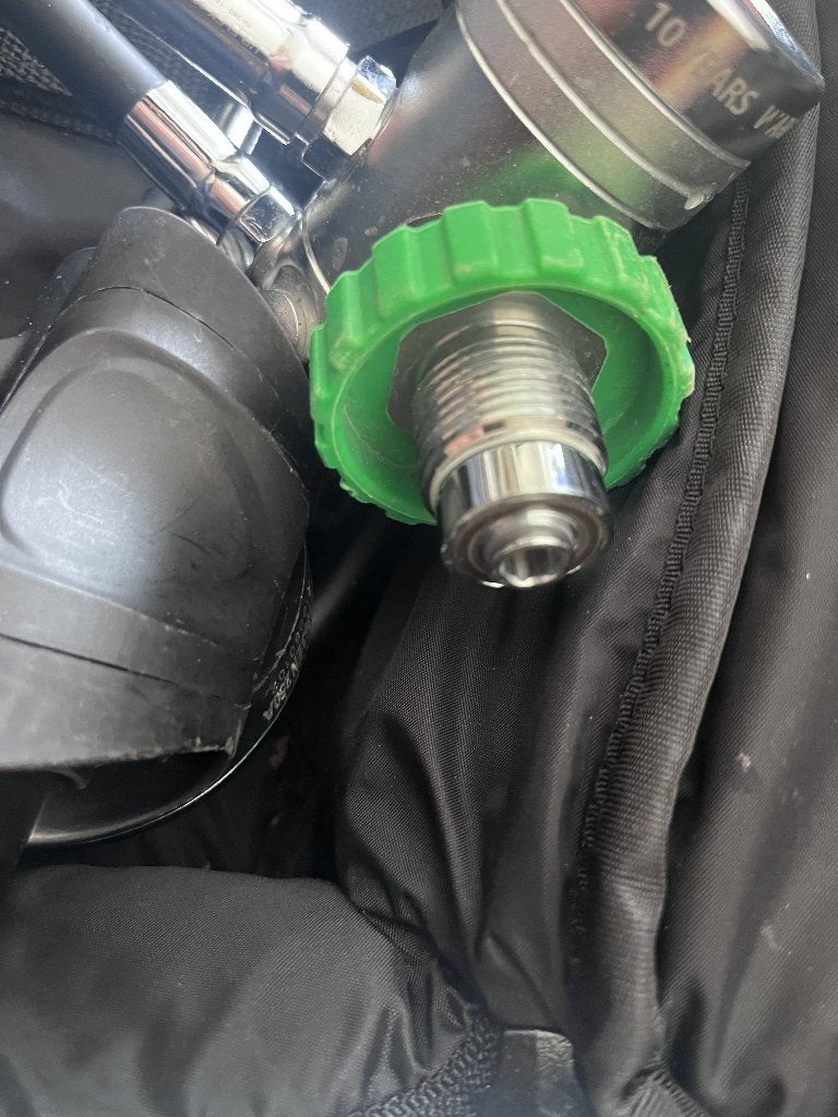 Tecline R2 TEC2 O² set DIN G5/8" + Mano, Ophalen of Verzenden, Zo goed als nieuw, Overige typen