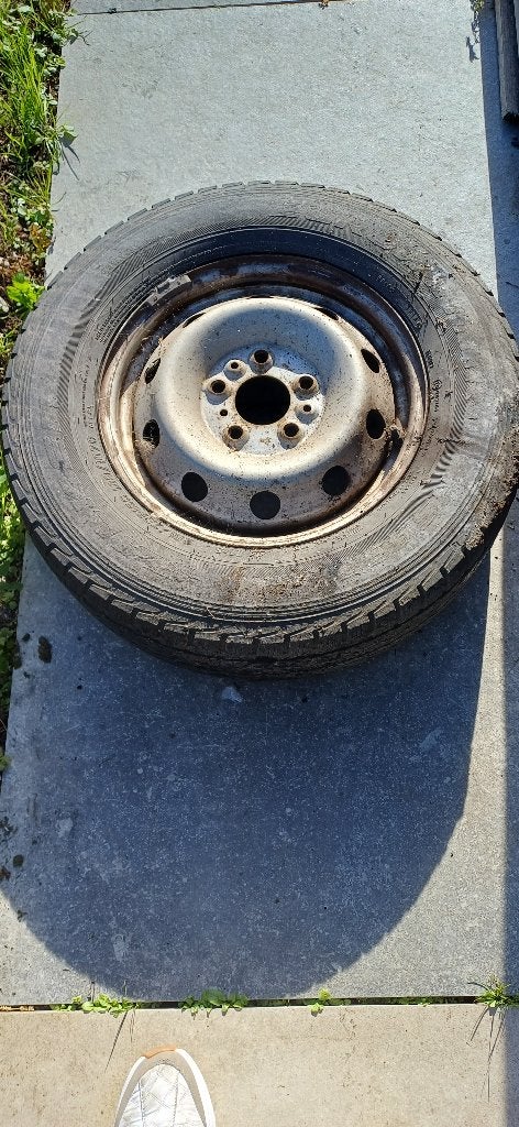 4 Velgen Camper Fiat Ducato, Ophalen, 15 inch, Banden en Velgen, Winterbanden