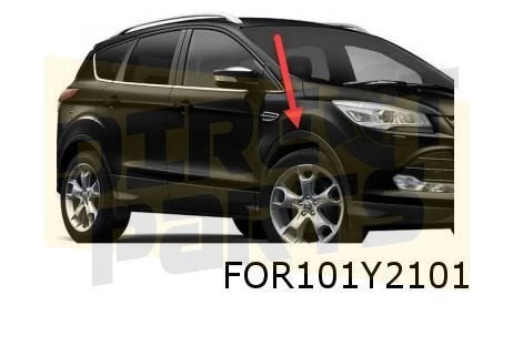 Ford C-Max, Focus (9/10-12/19) wielkuiplijst Links Origineel, Neuf, -, -, Garde-boue