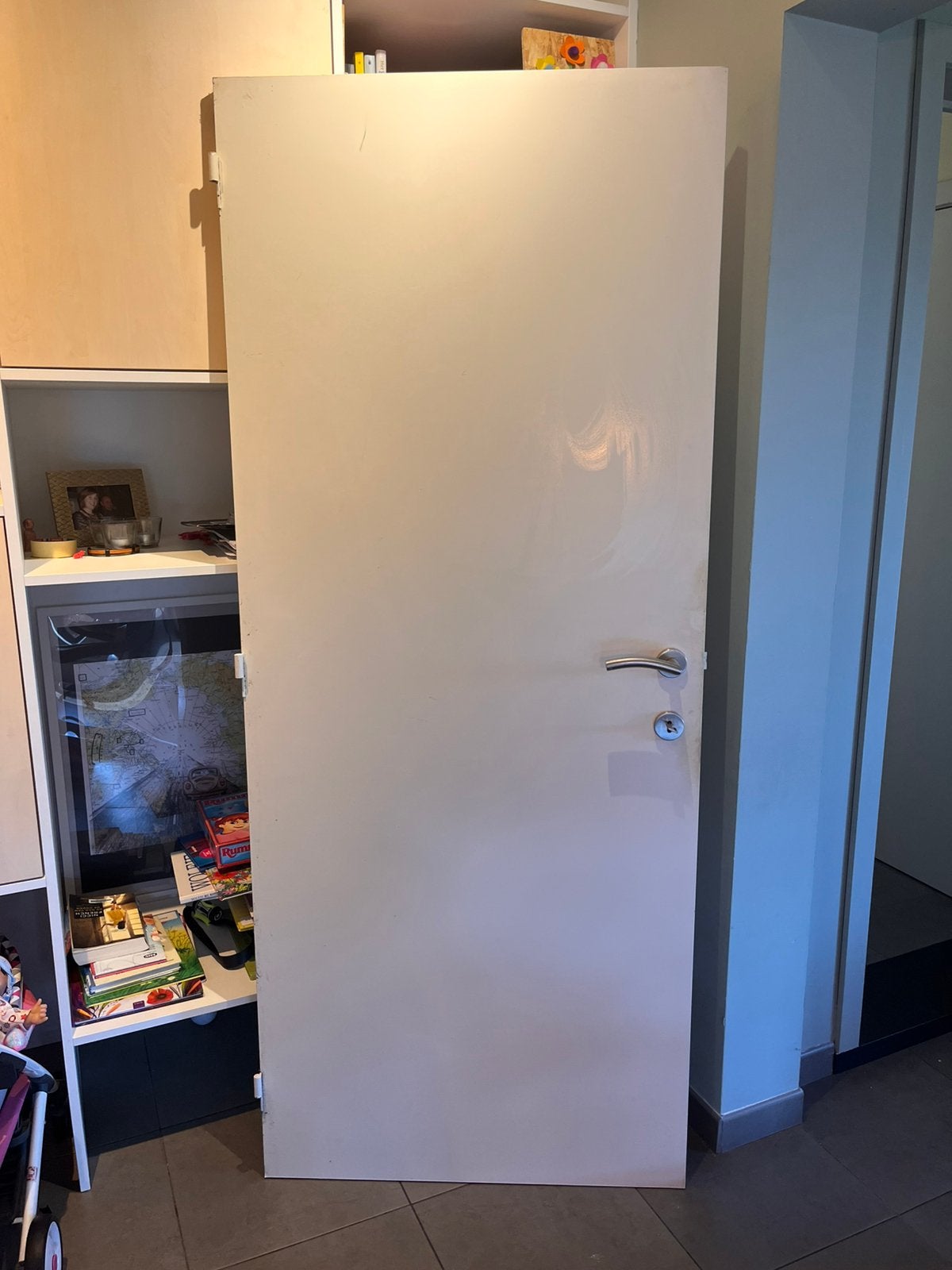 3 schilderdeuren, Enlèvement, 80 à 100 cm, Bois, Porte intérieure