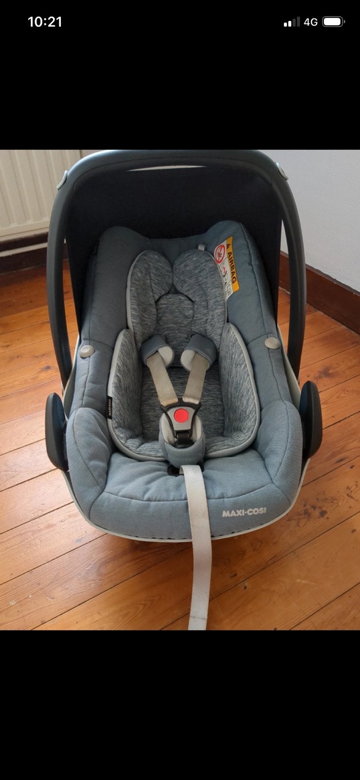 Maxi cosi met accesoires, Ophalen, Zo goed als nieuw