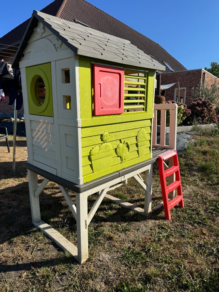 Speelgoedhuisje smoby, Kinderen en Baby's, Ophalen, Zo goed als nieuw, Plastic