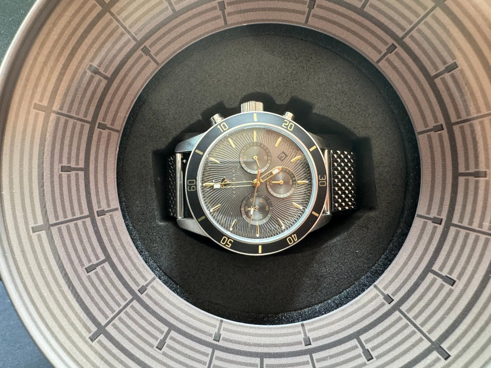 Horloge titanio agrippa, Handtassen en Accessoires, Ophalen of Verzenden, Polshorloge, 1960 of later