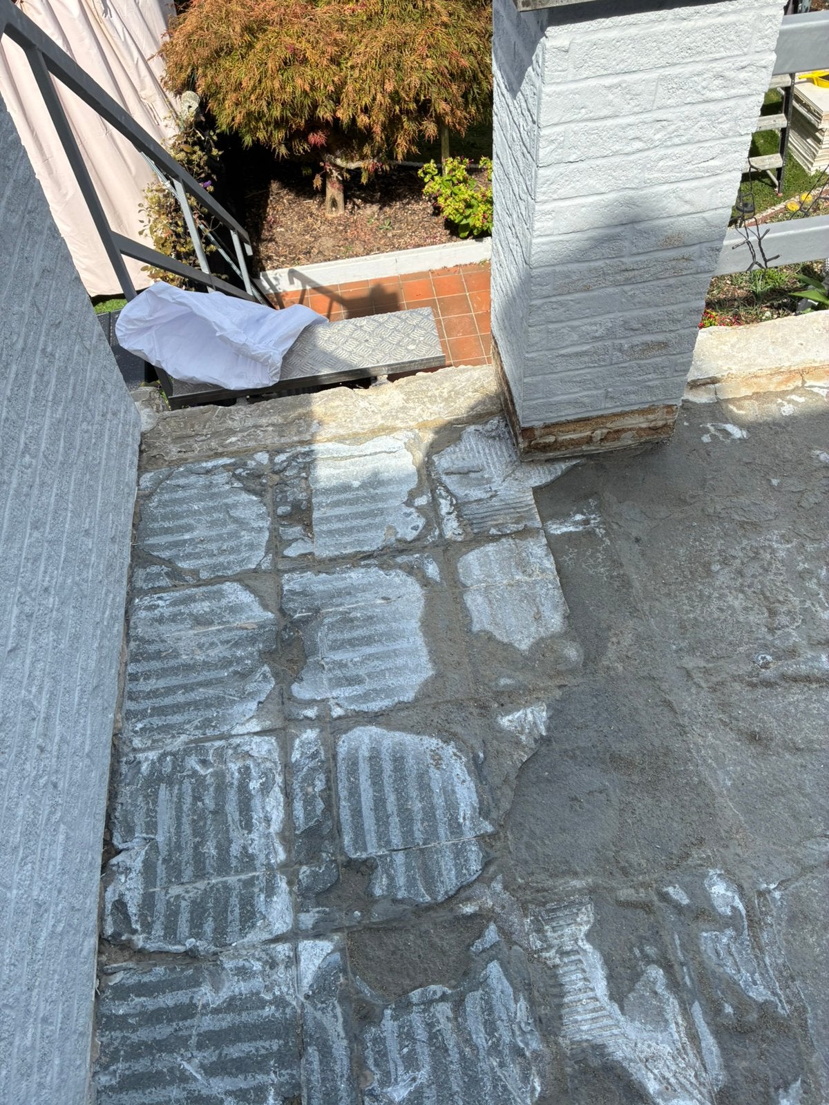 Restauration Terasse  en carrelage extérieur !!, Jardin & Terrasse, Enlèvement, Comme neuf