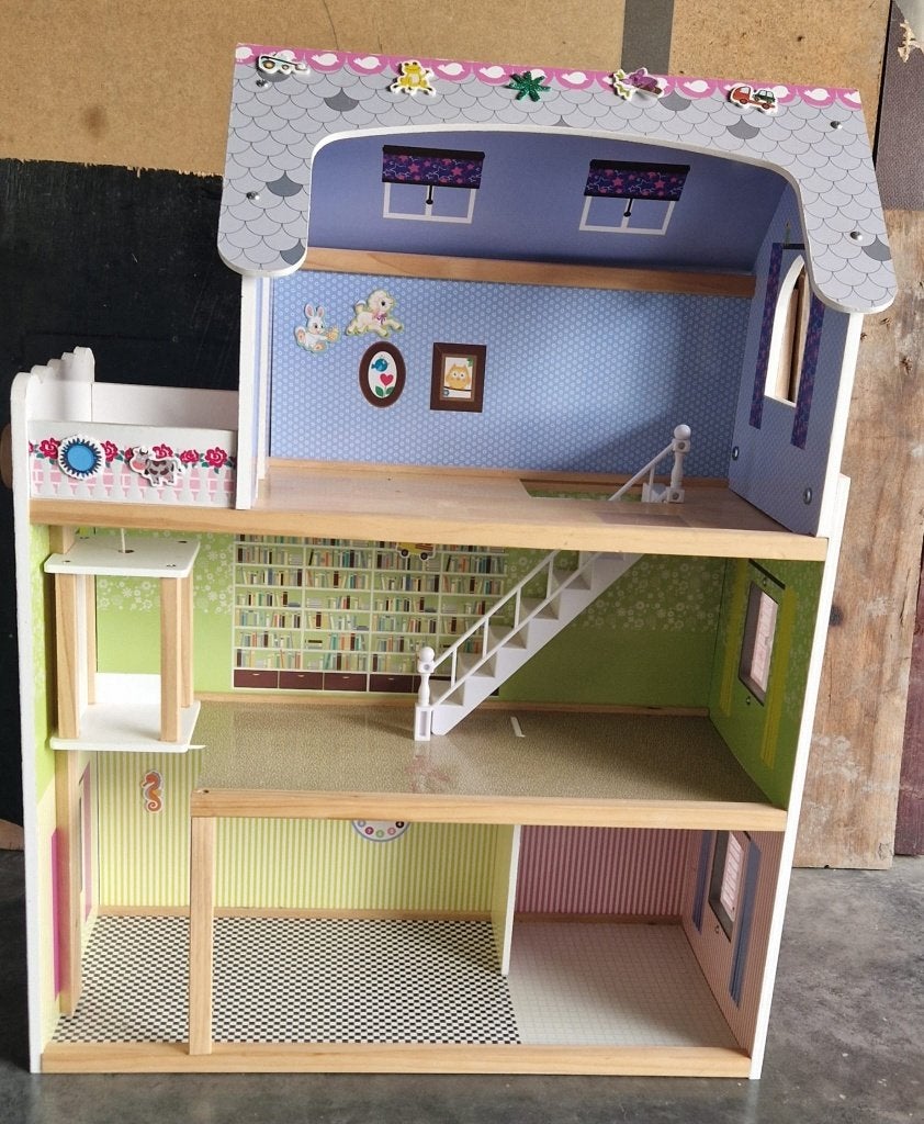Poppenhuis, Kinderen en Baby's, Ophalen of Verzenden, Gebruikt, Poppenhuis