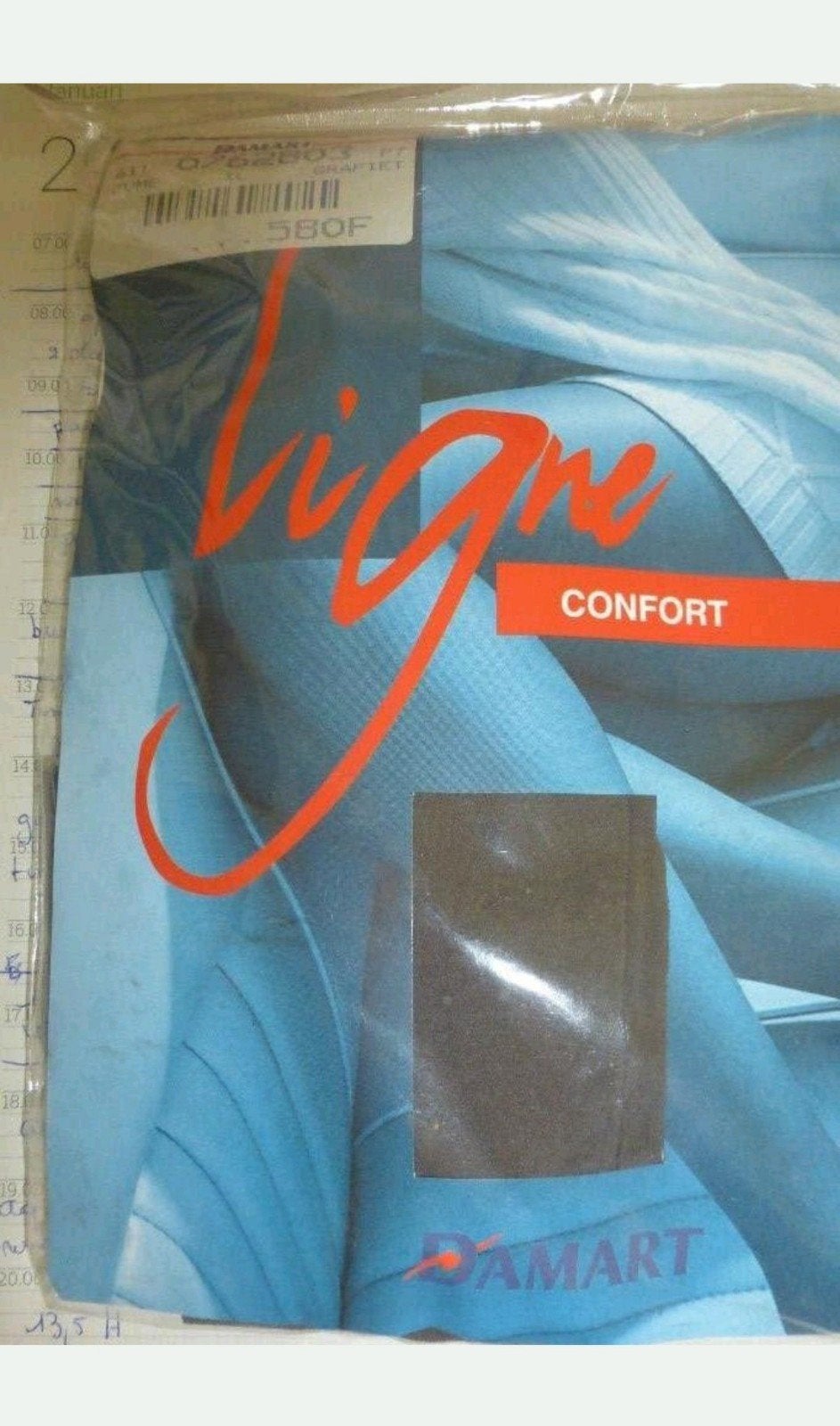 nylon kousen panty XL merk Damart kleur grafiet, Autos : Divers, Enlèvement ou Envoi