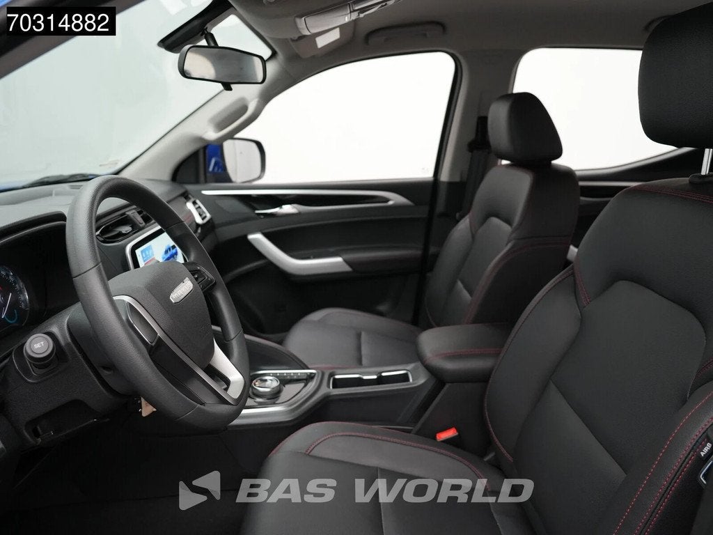 Maxus T90 EV T90 89kWh WLTP 471km Pickup CarPlay Airco Camer, Auto's, Automaat, 2375 kg, 750 kg, Leder