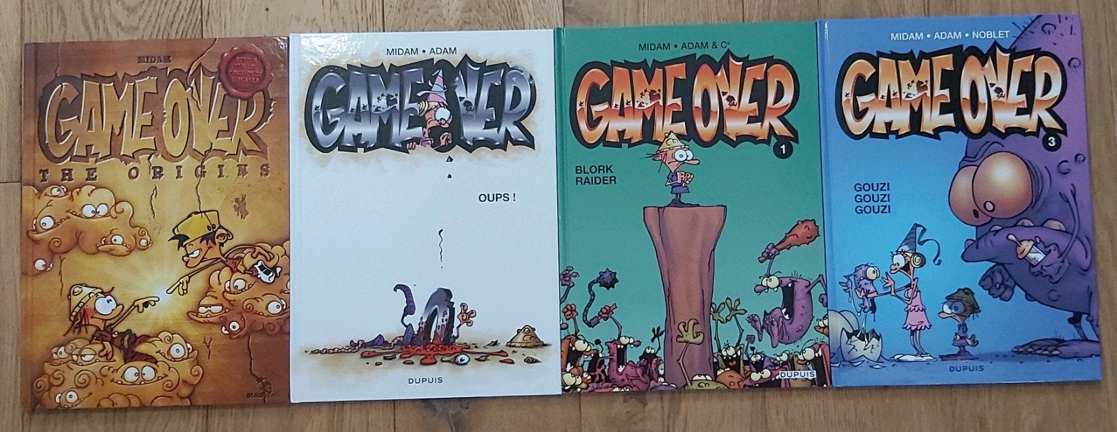 Lot de 4 BD Game Over – Midam – Dupuis, Livres, Plusieurs BD, Enlèvement ou Envoi, Comme neuf