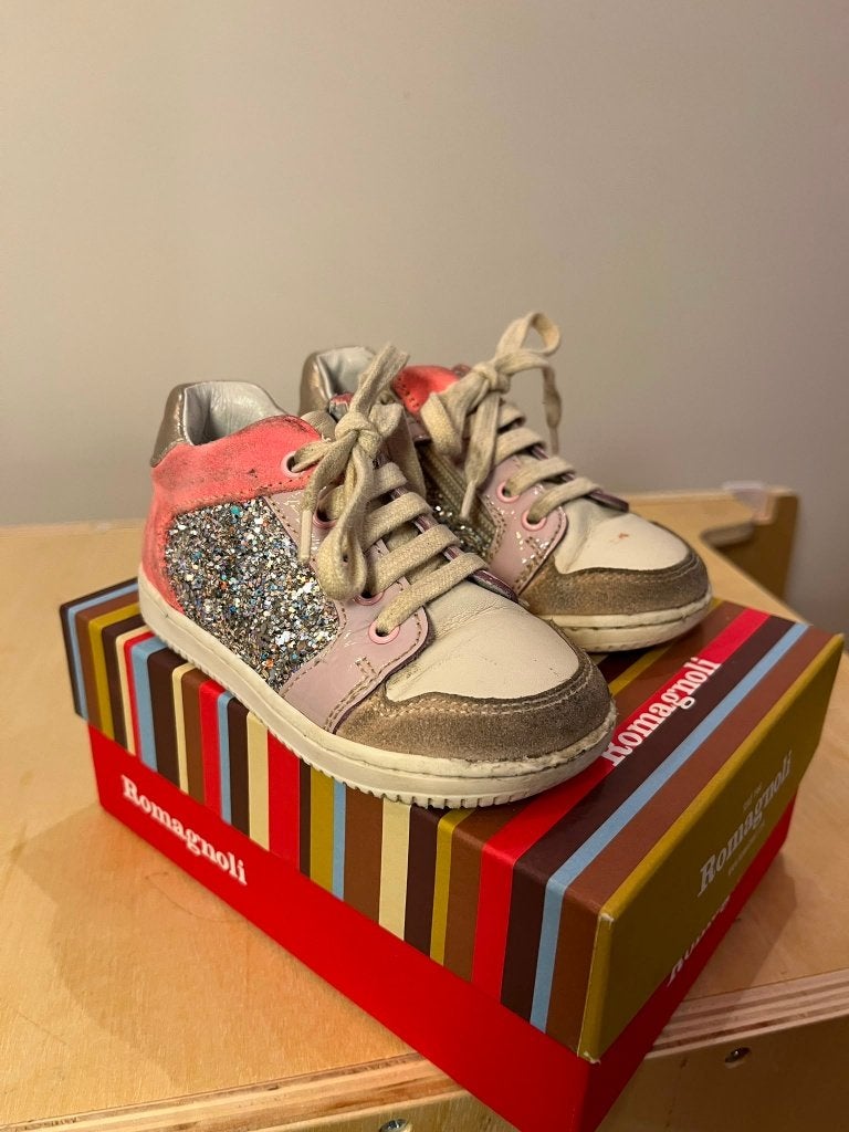 Chaussure enfant ROMAGNOLI à lacets + zip, ROMAGNOLI, Enlèvement, Utilisé, Chaussures de sport