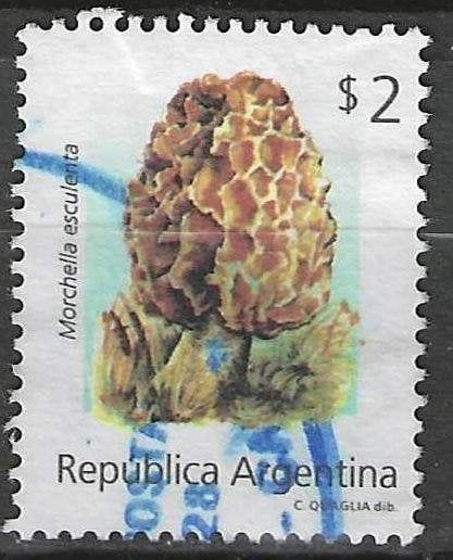 Argentine 1992 - Yvert 1793 - Morchella esculenta (ST), Envoi, Affranchi