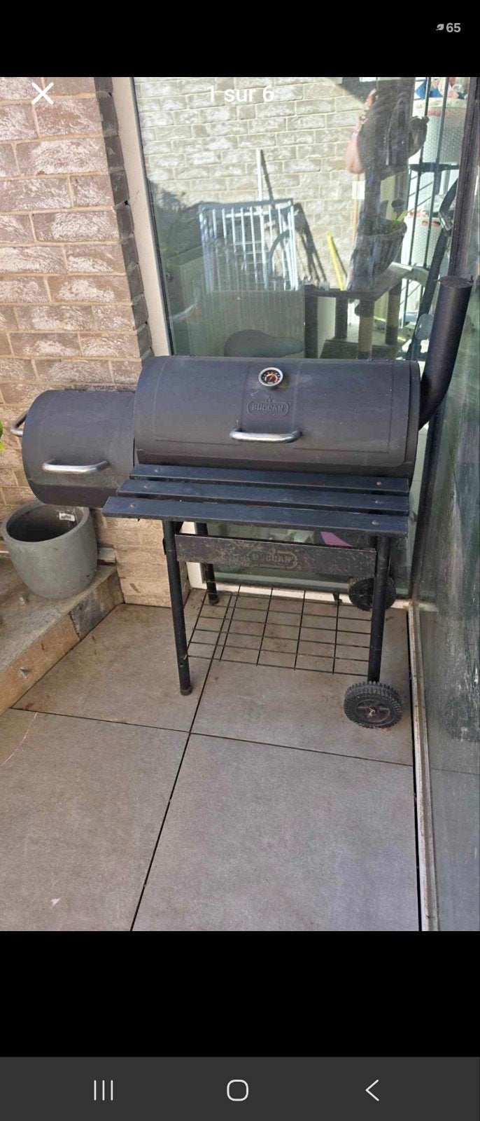Barbecue Buccan avec fumoir, Enlèvement, Utilisé, Buccan, Avec accessoires