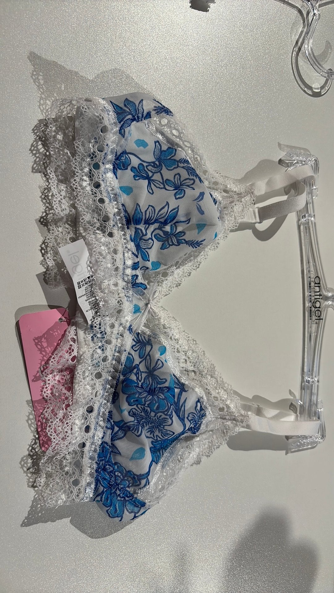 Beugelloze bh Eu 70 A, Ophalen of Verzenden, Blauw, BH