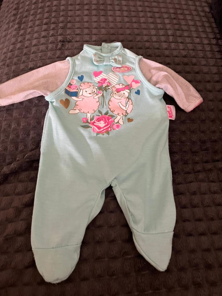 Onesie baby Annabell zapf creation voor pop 43 cm, Kinderen en Baby's, Speelgoed | Poppen, Ophalen of Verzenden, Zo goed als nieuw