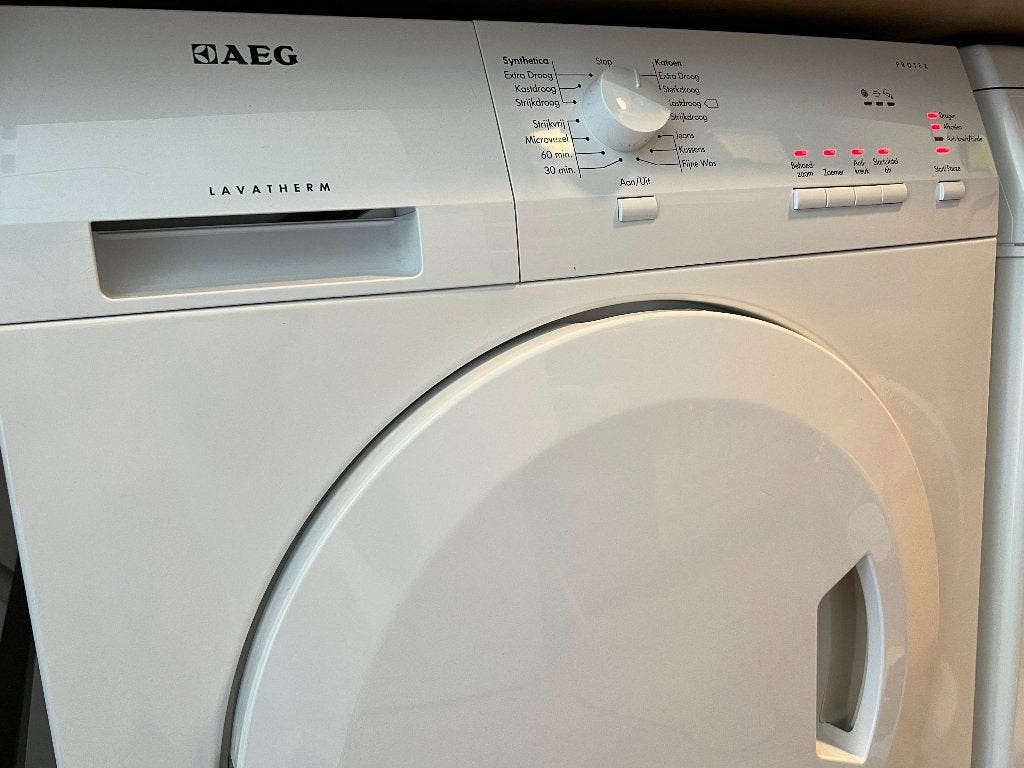 AEG Lavatherm condensdroger 7 kg - zeer nette staat, Electroménager, 6 à 8 kg, Programme laine, Chargeur frontal, Enlèvement