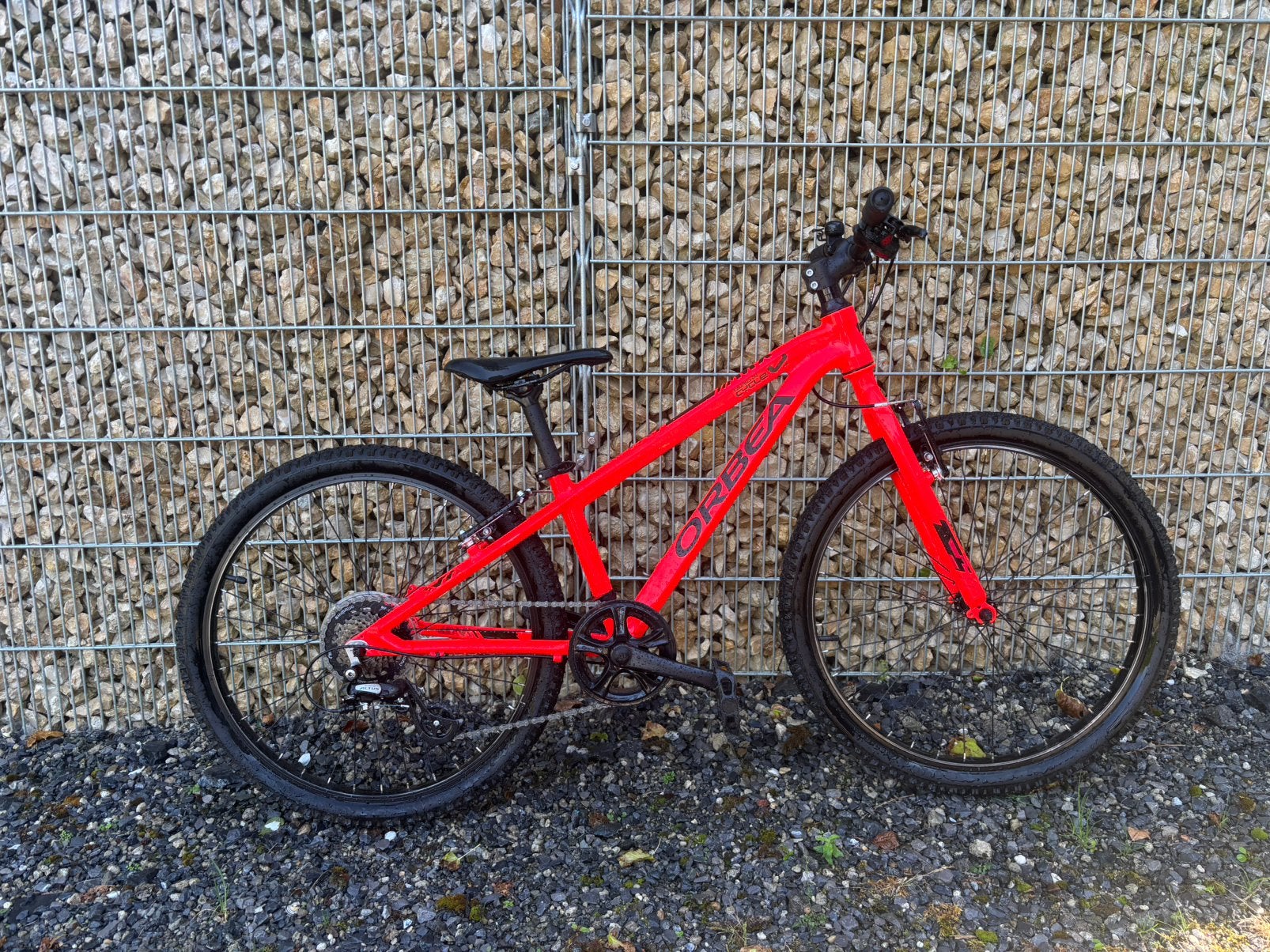 Orbea 24-inch mountainbike in perfecte staat, Ophalen, Schijfrem, V-brakes, 20 tot 24 inch