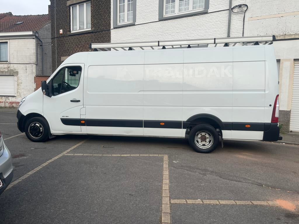 Renault master 2.3 dci l4h2 roue jumelé ct ok carpass, Auto's, Bluetooth, Euro 5, Renault, 5 deurs