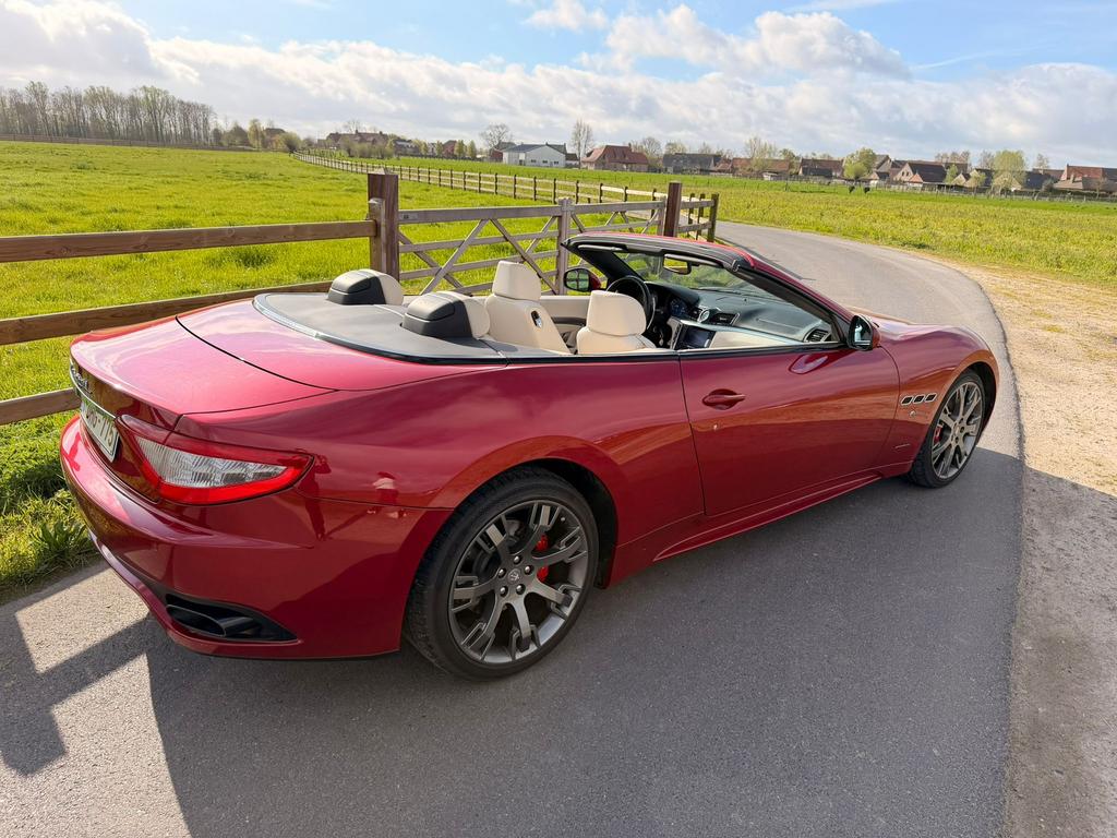 Maserati Grancabrio Sport 2012, Autos, Achat, Cabriolet, 2 portes, Automatique