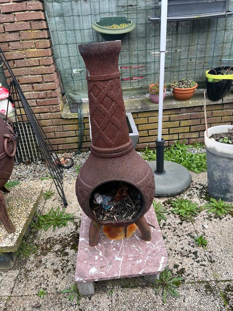 Terraskachel te koop, Tuin en Terras, Tuinhaarden, Ophalen, Zo goed als nieuw
