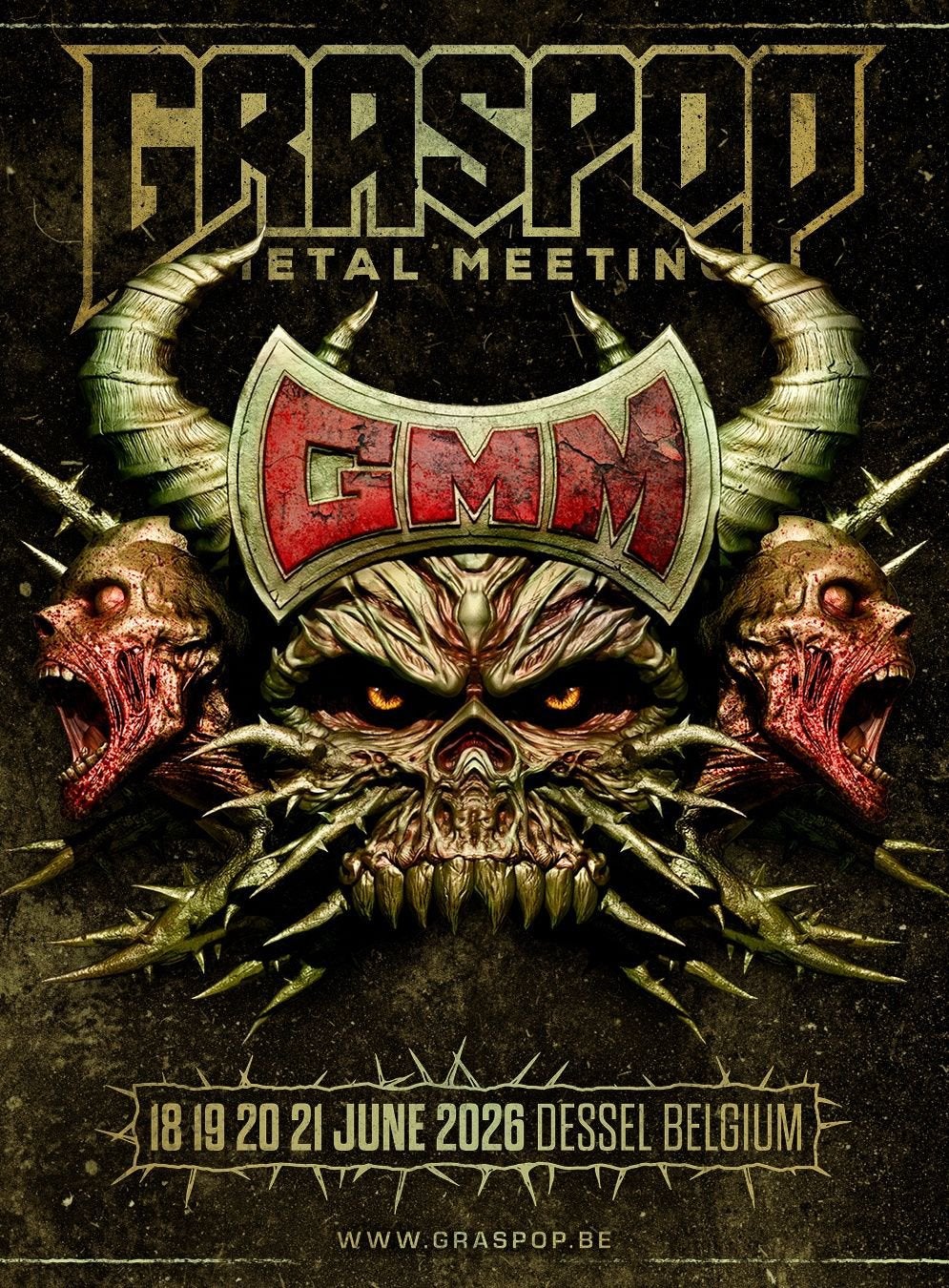 2x VIP tickets friday Graspop + parking, Deux personnes, Juin, Hard Rock ou Metal