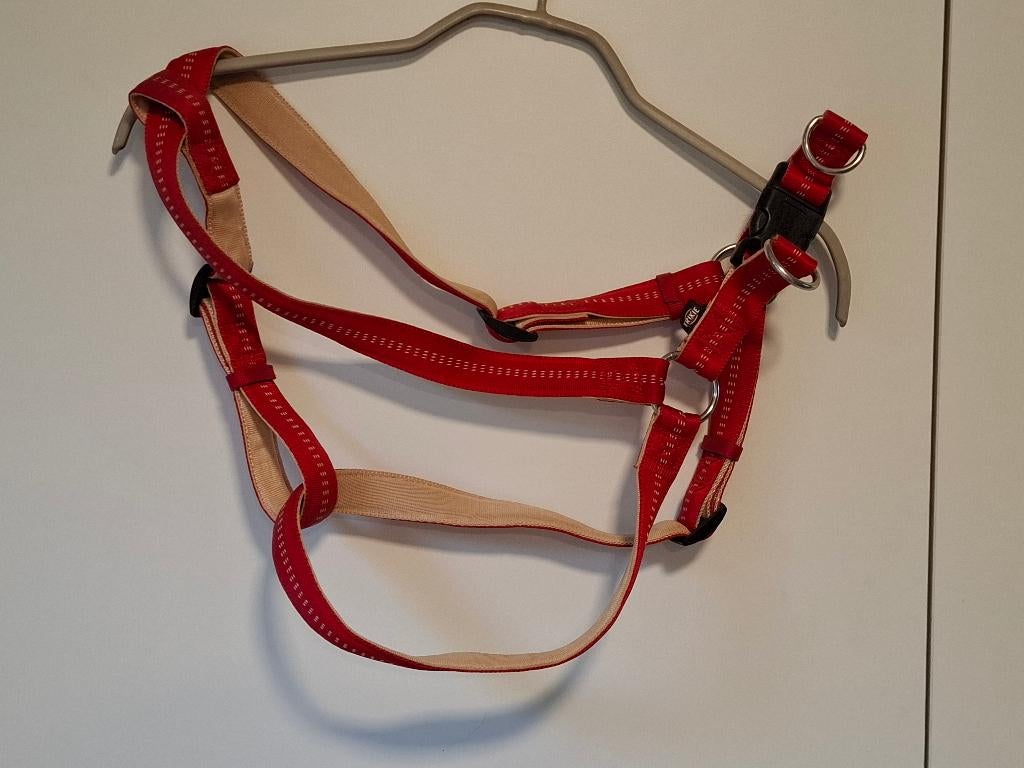 Harnais pour chien en nylon rouge rembourré TRIXIE (XL), Animaux & Accessoires, Accessoires pour chiens, Envoi, Utilisé
