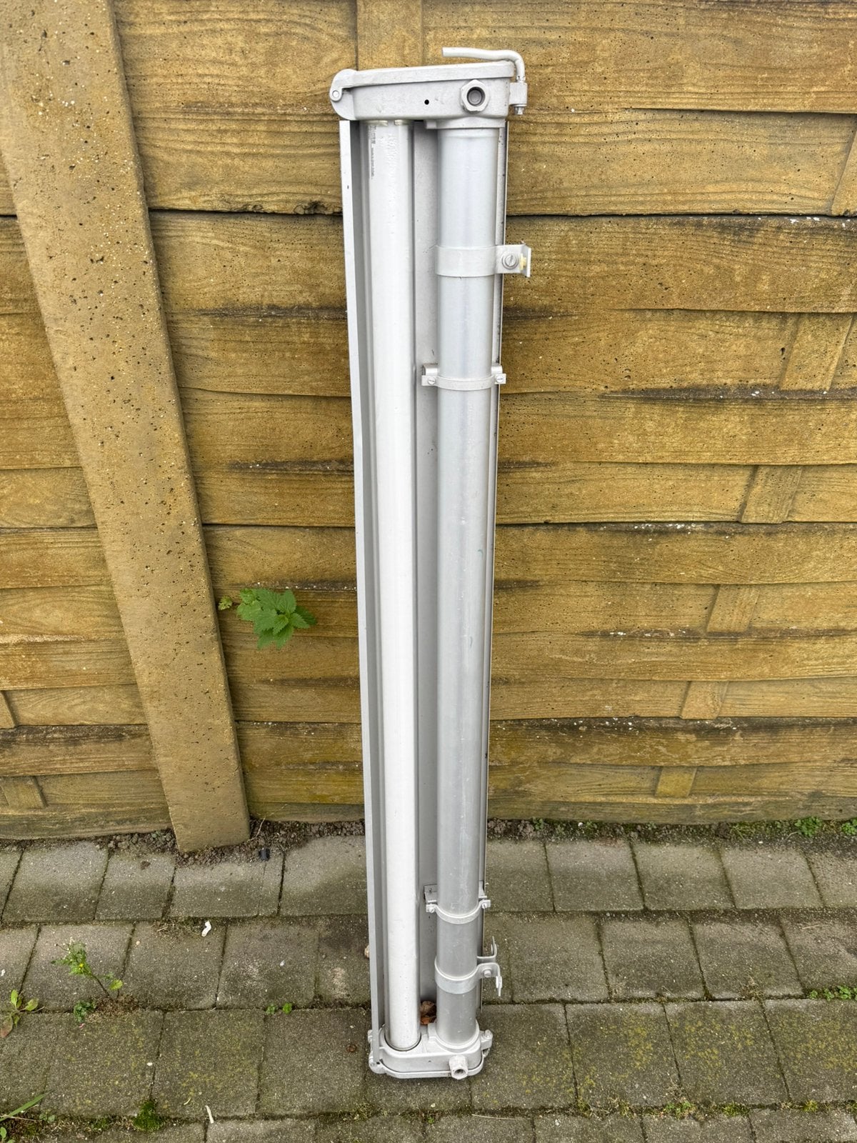 Industrielamp, Ophalen, Gebruikt, Lamp met armatuur