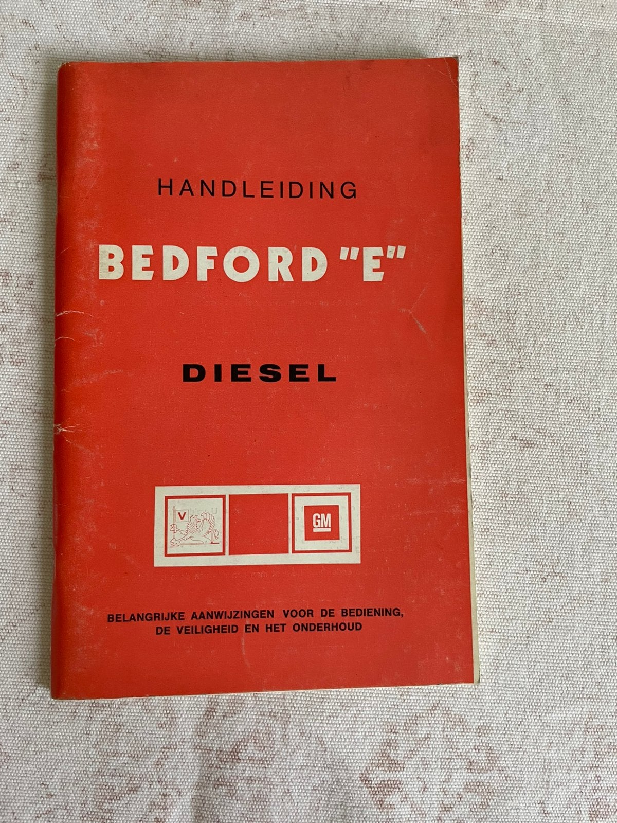 Handleiding Bedford E dieselmotor, Ophalen