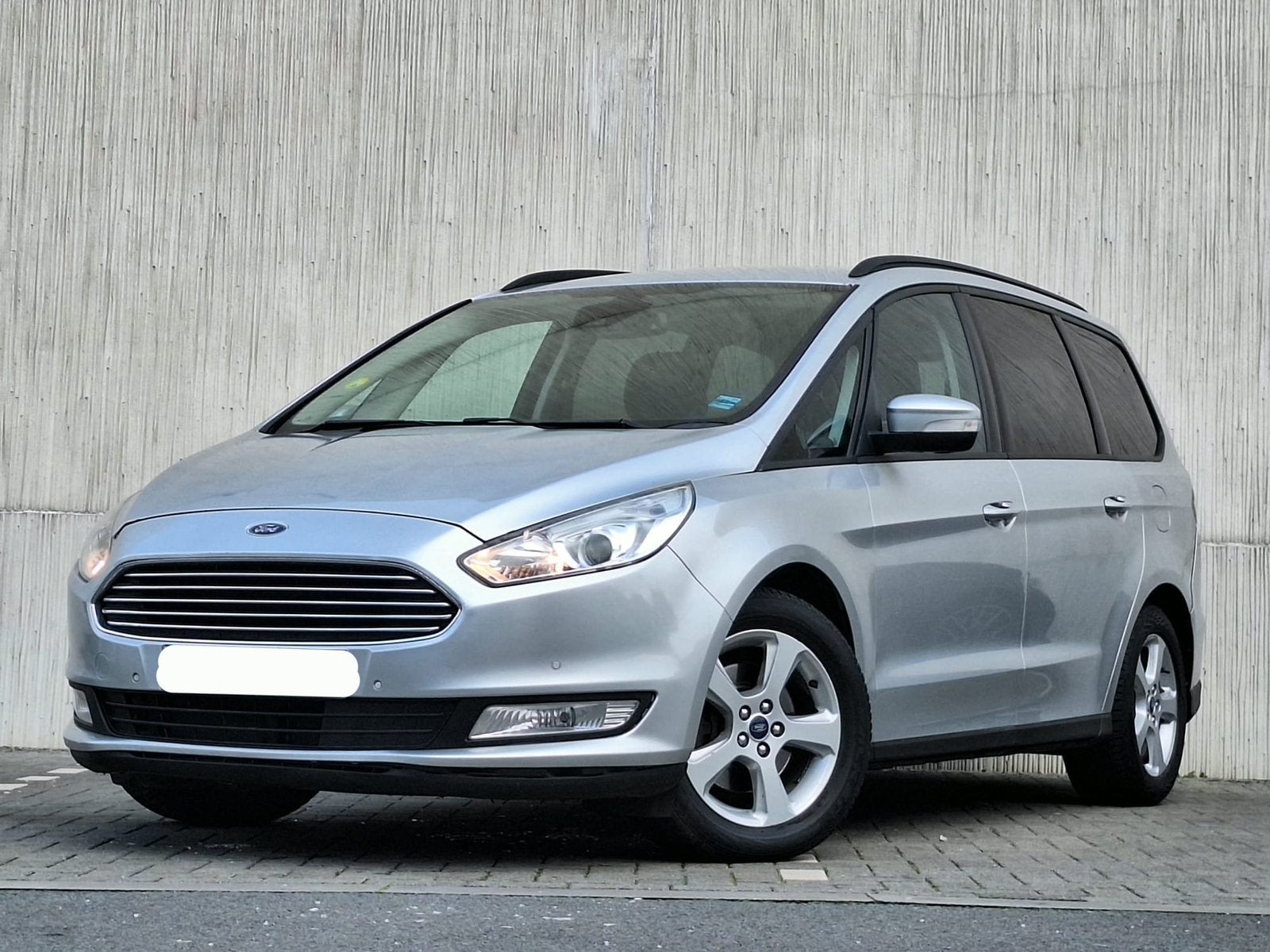 FORD GALAXY 2.0 TDCI️7 PLACES/ EURO 6b/ 2016/ CONTROLE OK️, Autos, Argent ou Gris, Achat, Entreprise, 7 places