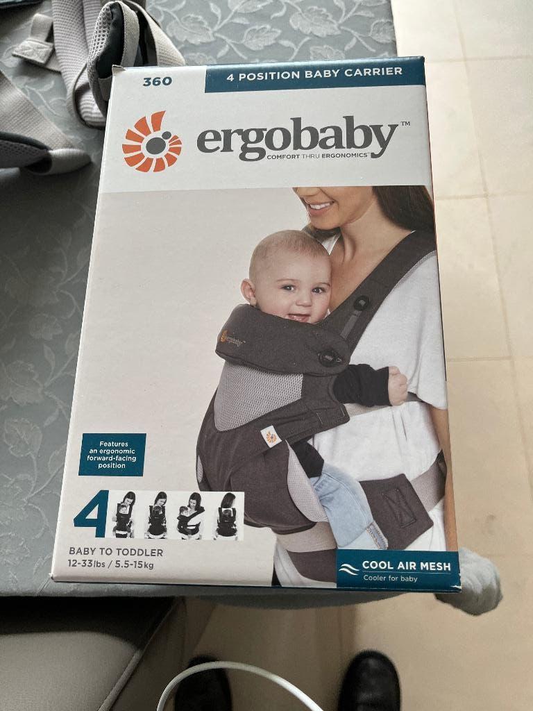 Porte-bébé Ergobaby confort 360 3,2-15 kg, Autres marques, Harnais, Enlèvement, Comme neuf