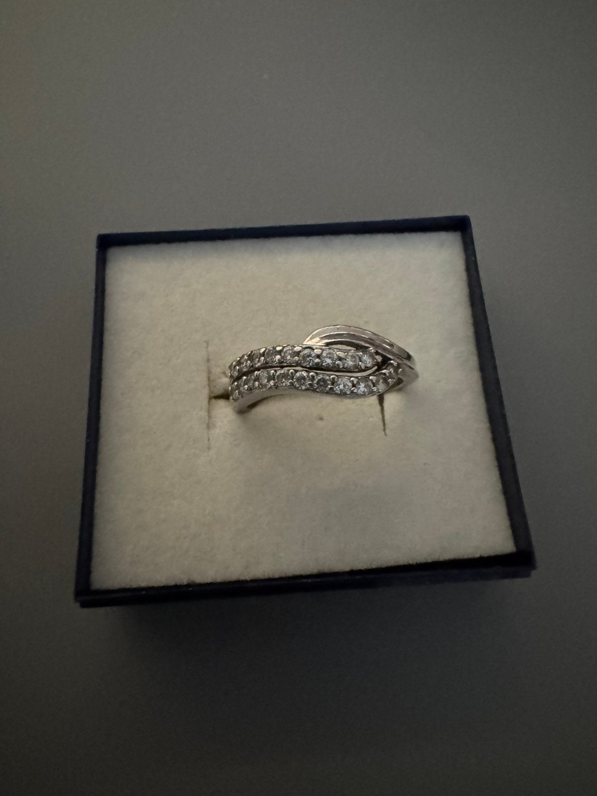 Zilveren ring, Handtassen en Accessoires, Ringen, Ophalen, Gebruikt