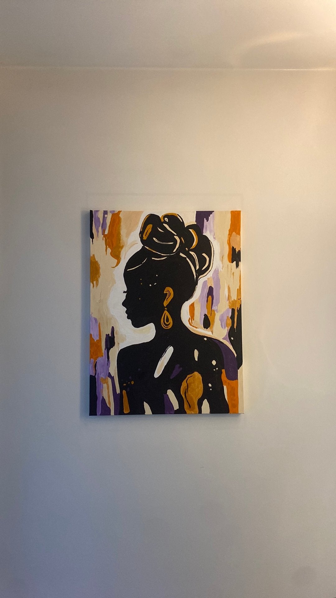 Peinture de femme faite maison, Enlèvement ou Envoi