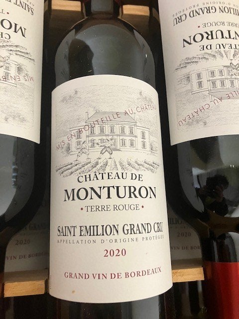 Château de Monturon 2020 (10 bouteilles) Grand Cru, Collections, Vins, Neuf, Pleine, Enlèvement, Vin rouge