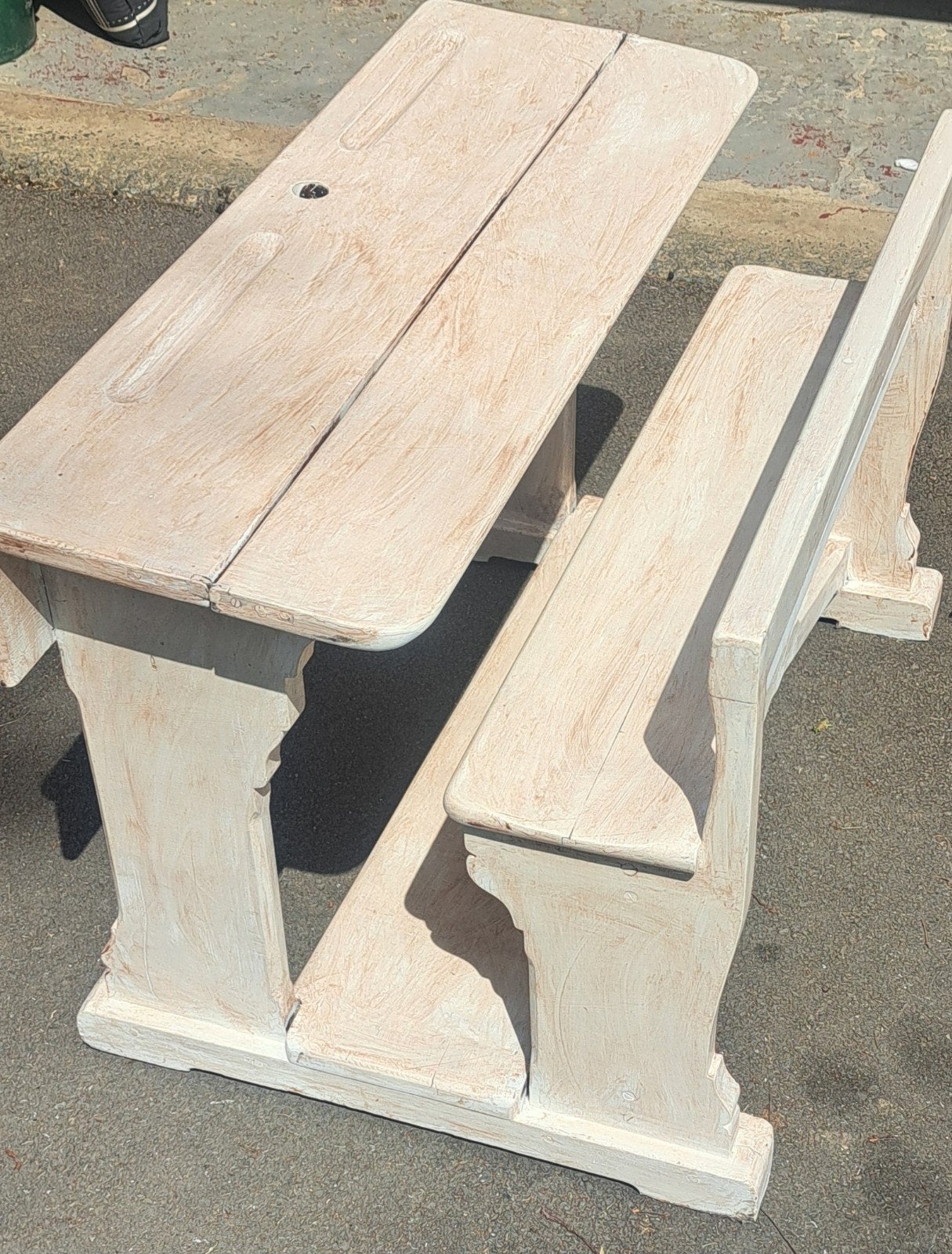 bureau écolier, Enlèvement, Bois, Bureau d'écolier