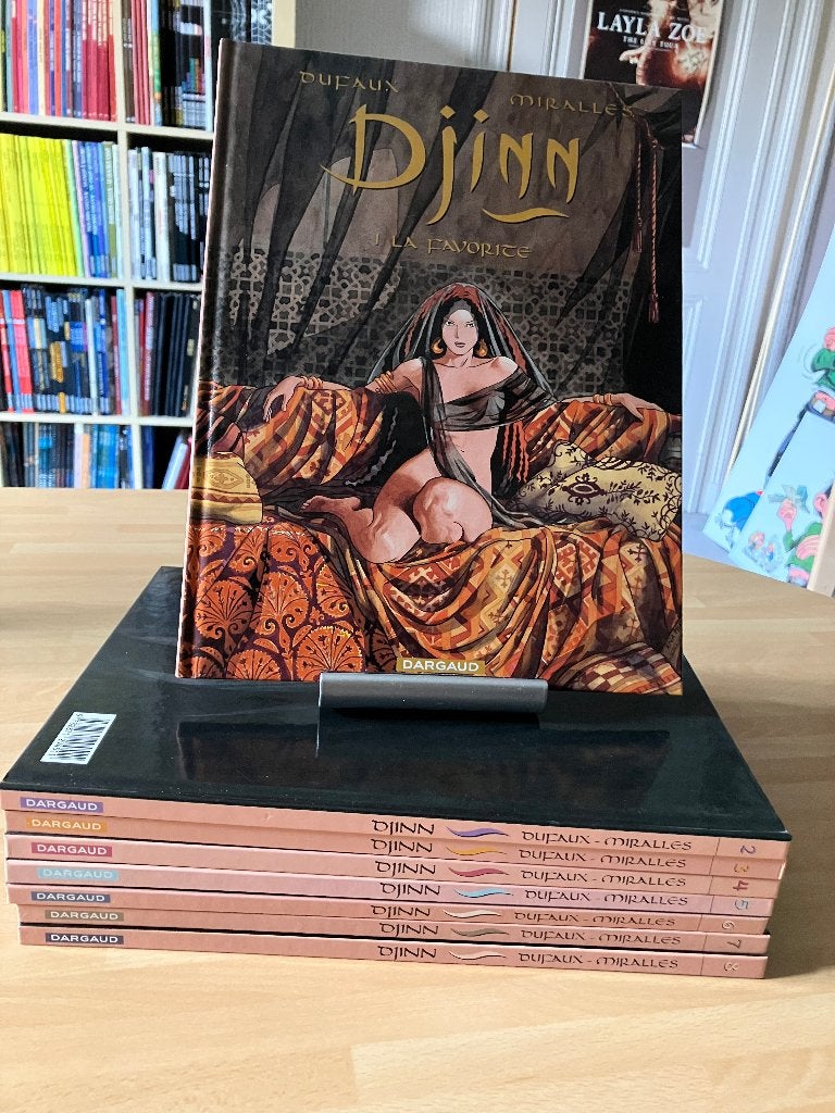 Lot de 8 BD Djinn (Tomes 1 à 8) – Tomes 2 à 8 en (EO), Série complète ou Série, Enlèvement ou Envoi, Comme neuf