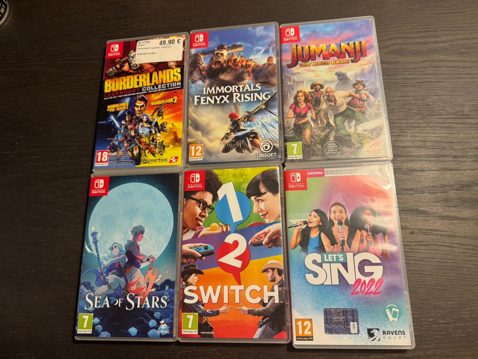 Jeux Switch, Enlèvement ou Envoi, Comme neuf