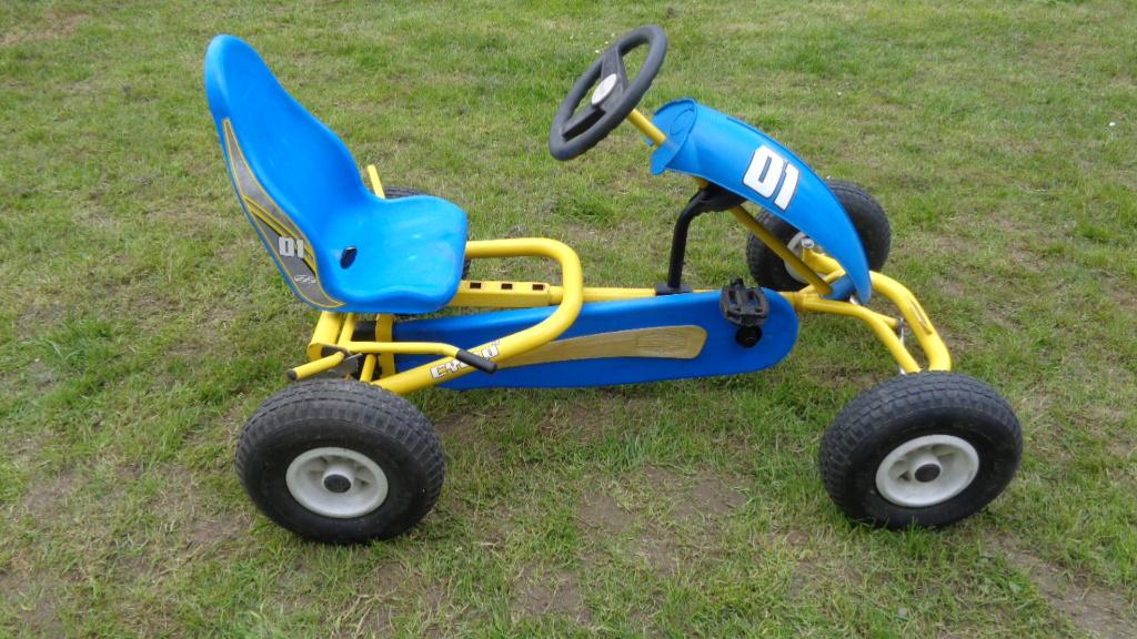 Skelter gocart van het merk BERG, Ophalen, Zo goed als nieuw, Berg, Vrijloopautomaat