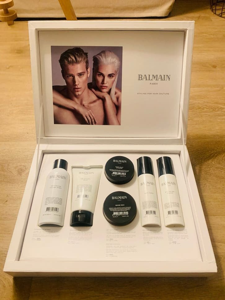 Coffret cadeau Balmain Paris Styling for hair couture, Enlèvement ou Envoi, Neuf, Soin des cheveux