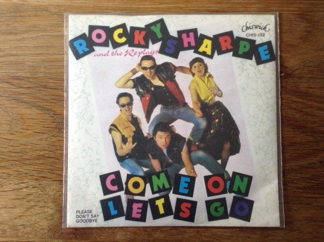single rocky sharpe, Enlèvement ou Envoi, Rock et Metal, Housse de protection extérieure, 7 inch