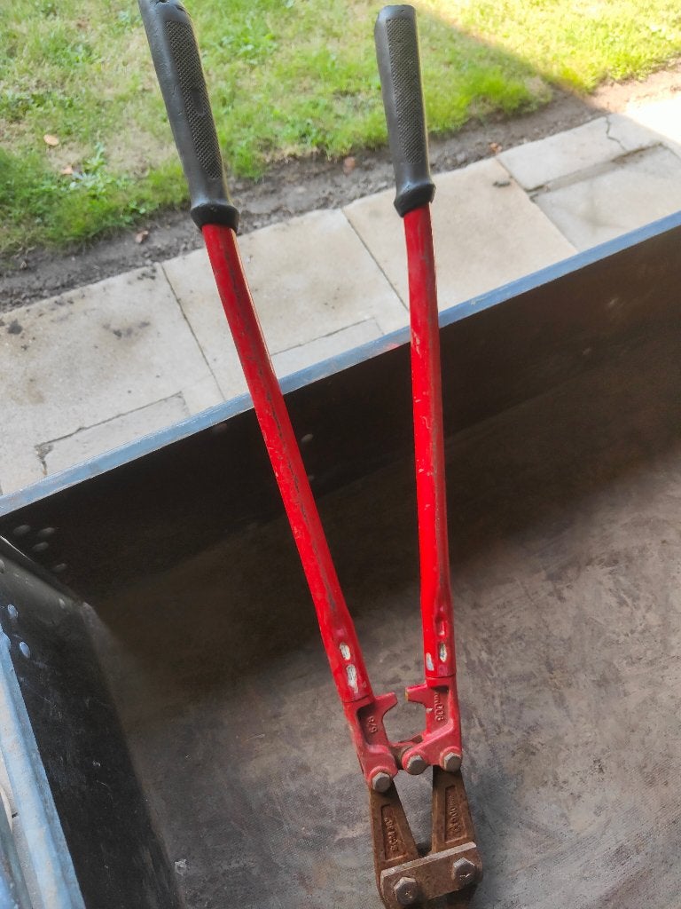 Beton schaar, Doe-het-zelf en Bouw, Ophalen, Gebruikt