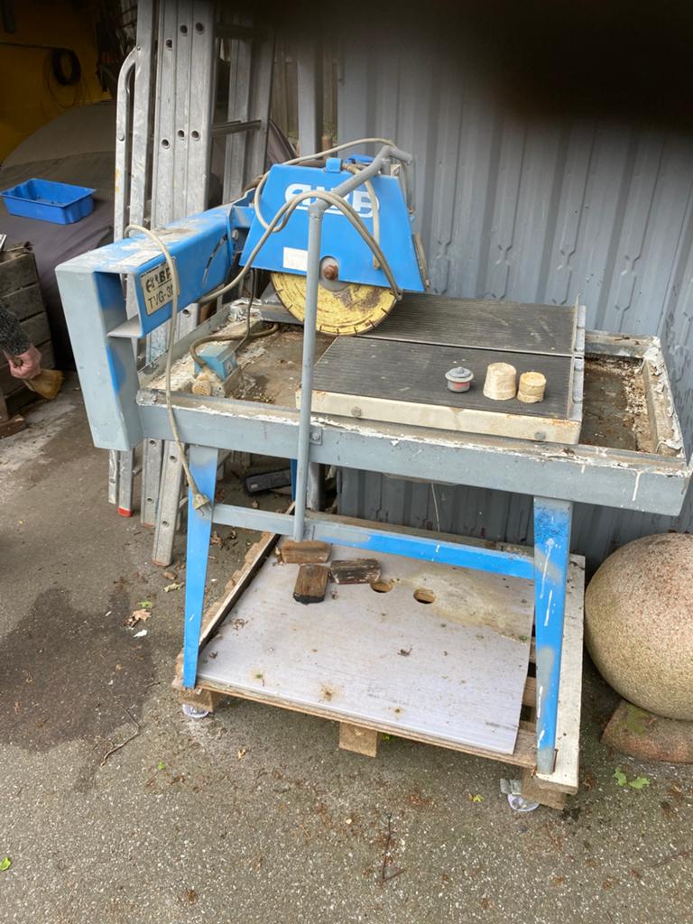 Table de scie à pierre avec eau, Bricolage & Construction, Enlèvement ou Envoi, Utilisé