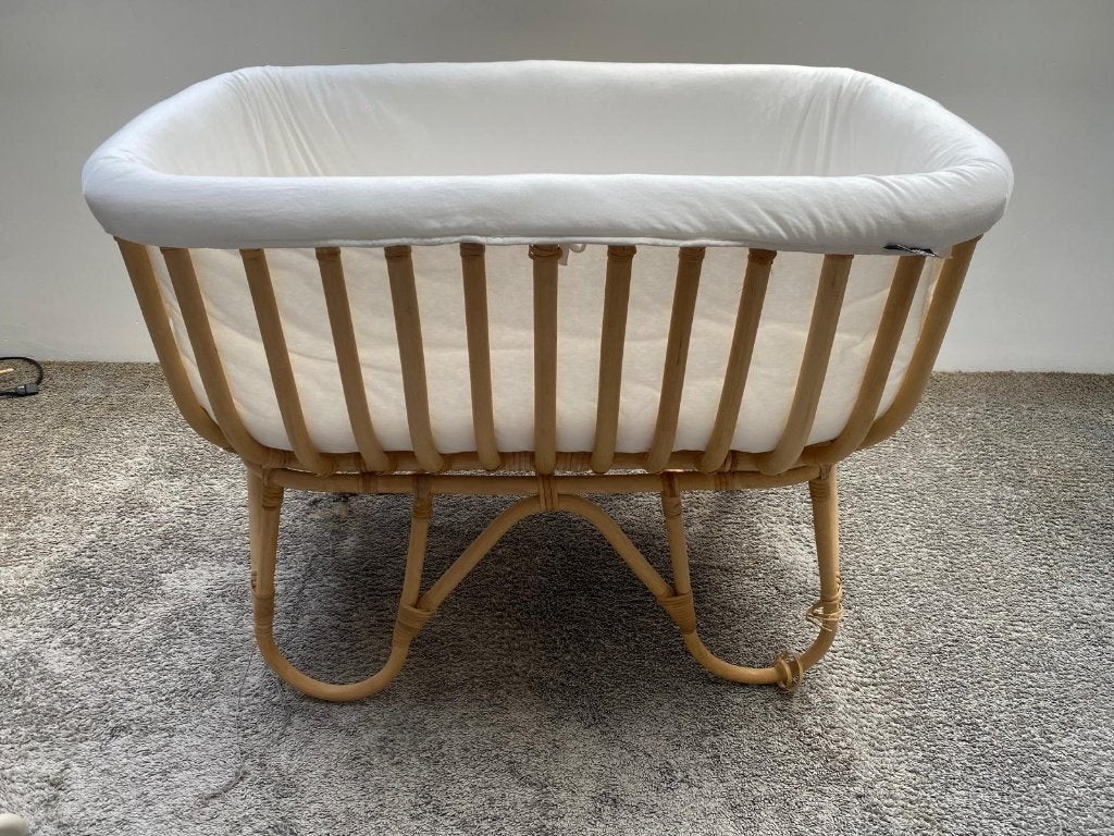 Rotan wieg, Ophalen, Gebruikt, Wieg
