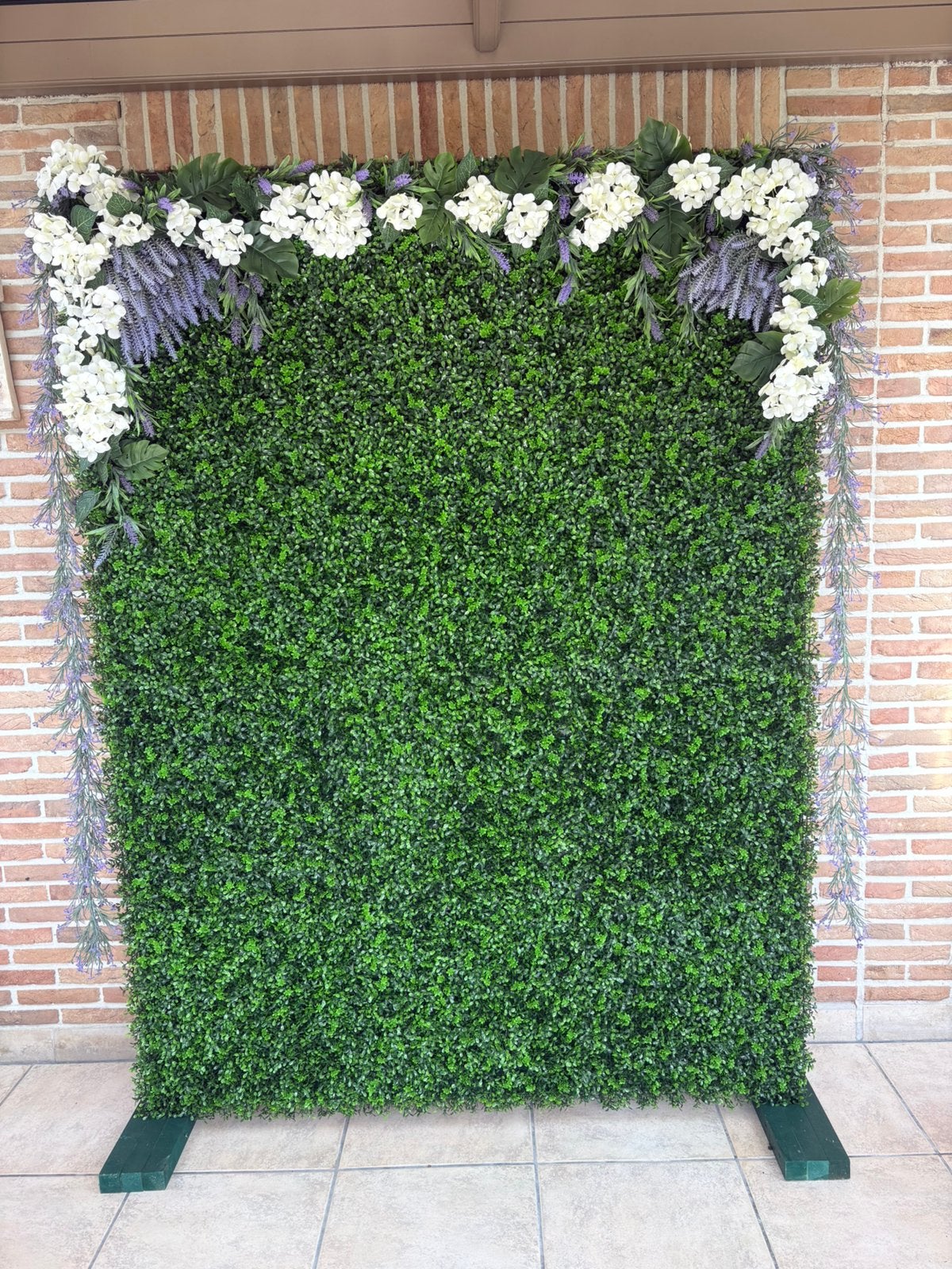 Mur floral pour coin photo, Enlèvement, Comme neuf